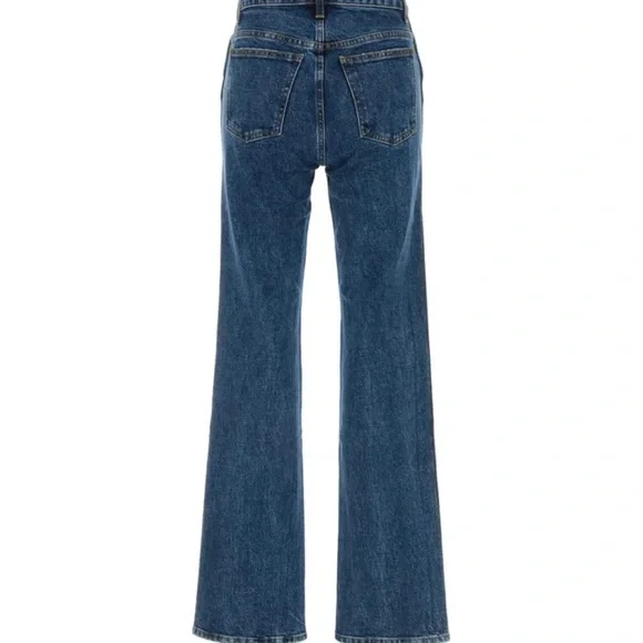 KHAITE High Rise Blue Jeans Danielle - Picture 2 of 6